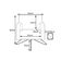 Poltrona Decorativa Nagoya Base Orby Corano Bege
