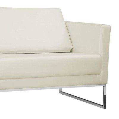 Poltrona Decorativa Julia 106cm Corano Bege Claro