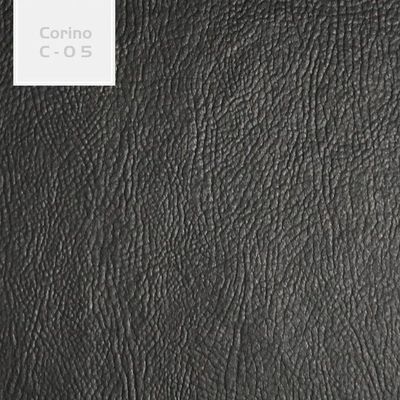 Puff Leo Rodízios Plástico Corano Preto