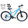 Bicicleta Aro 29 Gta Start Feminina 21v Alumínio Câmbios Shimano Freio A Disco Hidráulico - Azul/roxo