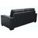 Sofá 2 Lugares Milão 150cm Couro Negro