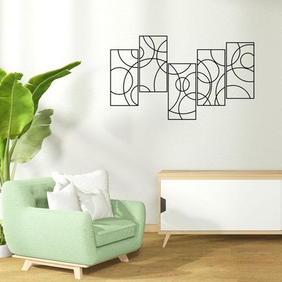 Quadro De Parede Molduras 5 Peças Em Mdf