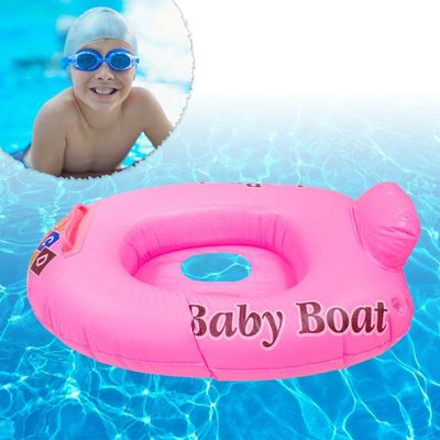 Boia Bote Infantil Inflável Criança Piscina Praia Verão Rosa