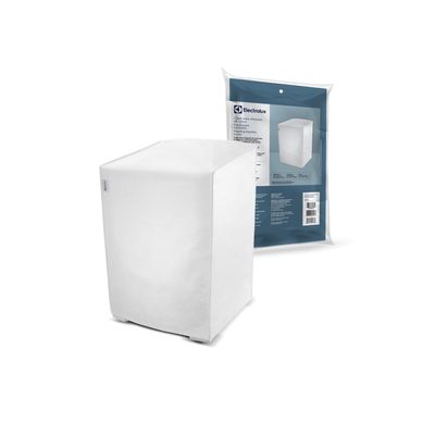 Capa para Máquina de Lavar Electrolux Branca 10kg a 16kg Tamanho G Não se aplica
