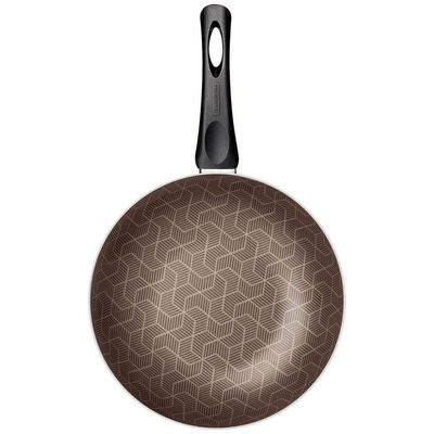 Frigideira Funda Tramontina Paris 28cm Em Alumínio Com Revestimento Antiaderente Vermelha