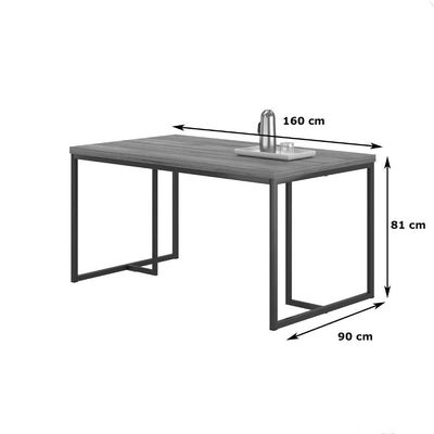 Mesa De Jantar Opus 1,36 Nogueira