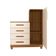 Comoda Adulto Alta Para Quarto Versátil Off White