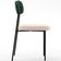 Kit 04 Cadeiras Para Sala De Jantar Melina L02 Facto Verde Musgo Suede Bege - Lyam Decor