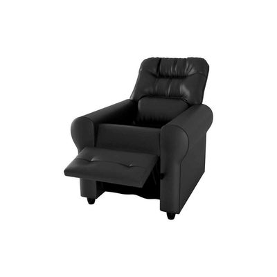Poltrona Do Papai Reclinável Clio Matrix Sintetico Preto