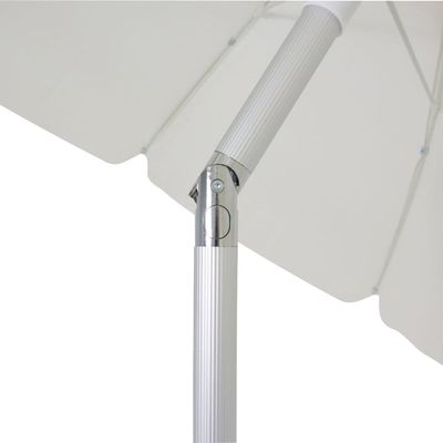 Guarda-Sol Bagum Articulado Vareta Fibra 2,0 M Branco