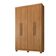 Guarda Roupa Itália 4 Portas 3 Gavetas 5 Prateleiras Cinamomo