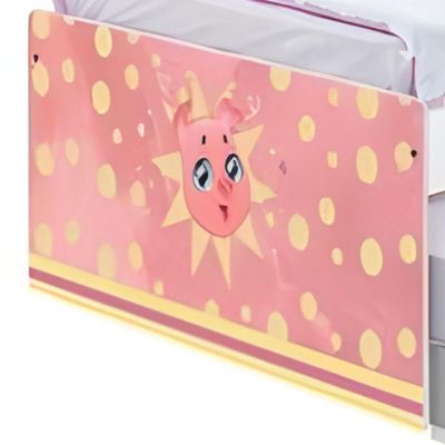 Cama Bicama Juvenil Adesivada Porquinho