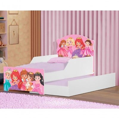 Bicama Infantil Uly Princesas Com Colchões