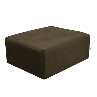 Cama Pet Para Cachorro Quadrado Com Pés Luna Matrix Veludo Marrom