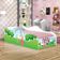 Cama Carro Fun Adesivada Princesa Encantada Solteiro