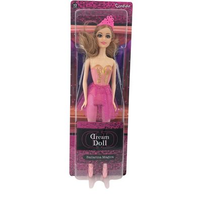 Boneca Dream Doll Bailarina - Amarelo