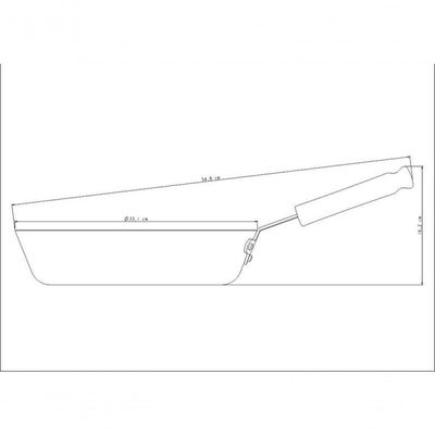 Frigideira Alumínio Antiaderente 32cm Tramontina Profissional