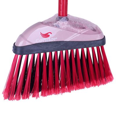Vassoura Condor Varre Fácil de Nylon com Cabo