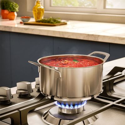Cooktop 5 Bocas Electrolux à Gás Experience Inox Semi Profissional (KE9DX) Bivolt