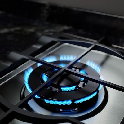 Cooktop 5 Bocas Electrolux à Gás Experience Inox Semi Profissional (KE9DX) Bivolt