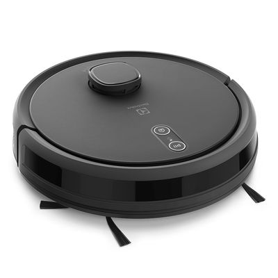 Robô Aspirador Electrolux 4 em 1 Wi-Fi Experience até 1h40 Mapeamento Preto (ERB60) Bivolt