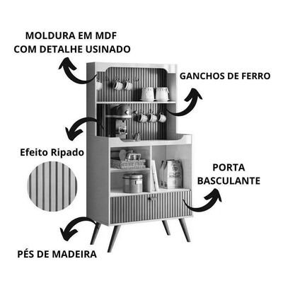 Cantinho Cafe Rubi Cinza Perolizado-tauari Ripado - Lukaliam