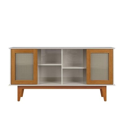 Buffet Detroit 04 Portas Off White-nature - Tebarrot