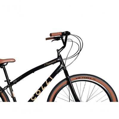 Bicicleta Aro 29 Colli Vancouver Confort 21 Marchas Freio A Disco Preto