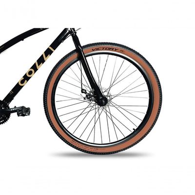 Bicicleta Aro 29 Colli Vancouver Confort 21 Marchas Freio A Disco Preto
