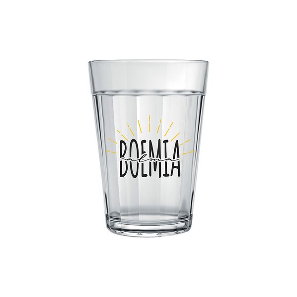 Copo Americano Nadir em Vidro Decorado 190ml - Item Sortido Copo Americano Nadir em Vidro Decorado 190ml - Item Sortido