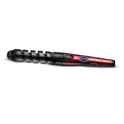 Modelador de Cachos Spiral Infinity Mondial Vermelho e Preto 15W EM-05 Bivolt