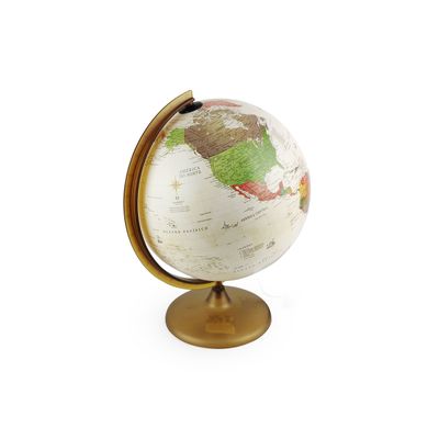 Globo Terrestre Geográfico Decorativo Iluminado Bivolt Discovery Creátion 30cm Tecnodidattica
