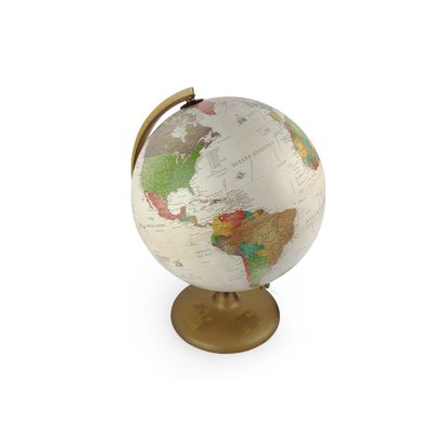 Globo Terrestre Geográfico Decorativo Iluminado Bivolt Discovery Creátion 30cm Tecnodidattica