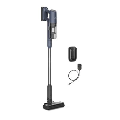Aspirador de Pó Vertical Sem Fio Electrolux Ergorapido 3 em 1 Cyclonic Power 30 min Azul (PTEC101) Bivolt