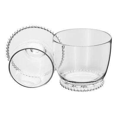 Manteigueira Francesa de vidro com tampa Pearl Wolff 350ml Transparente