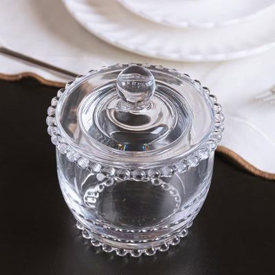 Manteigueira Francesa de vidro com tampa Pearl Wolff 350ml Transparente