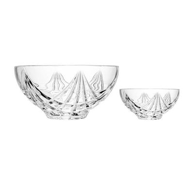 Conjunto 7 Peças Sobremesa Sun 1,8L Vidro Wolff Transparente