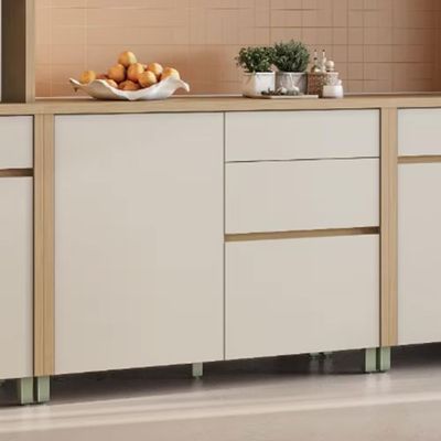 Balcão Condessa em MDF com 1 Porta e 3 Gavetas - 120cm de largura Nesher n/a
