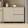 Balcão Condessa em MDF com 1 Porta e 3 Gavetas - 120cm de largura Nesher n/a