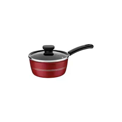 Panela Sicília Alumínio Revestimento Interno e Externo Antiaderente Starflon Excellent 18cm Tramontina Vermelho