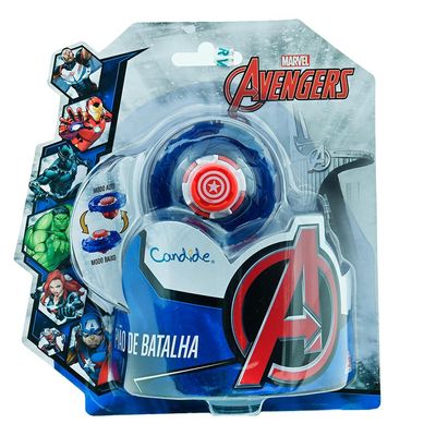 Pião Infinity Nado Avengers Plastic Series Capitão América