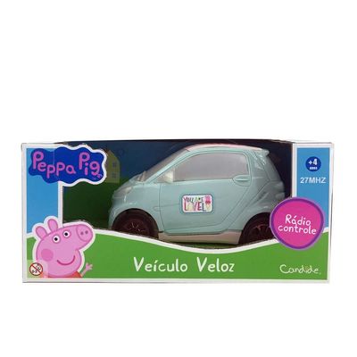 VEICULO PEPPA PIG 3 FUNC PILHAS