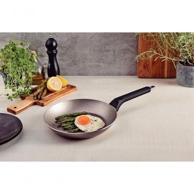 Frigideira Tramontina Milazzo Alumínio 24cm Com Revestimento Antiaderente Starflon Max Amêndoa