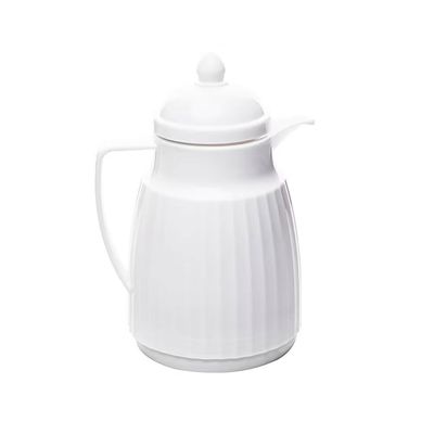 Garrafa Térmica Essência 300ml em Plástico com Isolamento Térmico Branca Wolff Branco