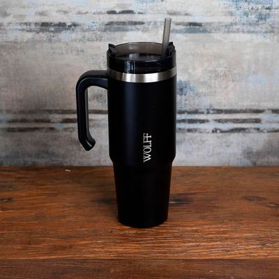 Caneca Térmica 890ml SlimTerm Wolff Preto