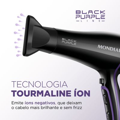 Secador de Cabelos Mondial Preto 2000W SCN-01 220