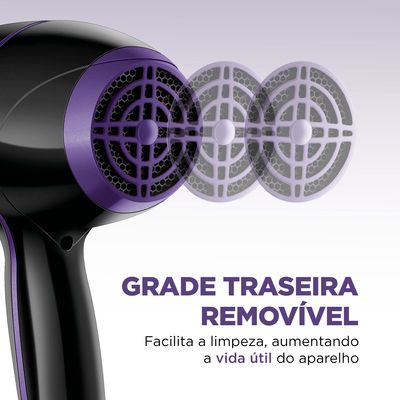 Secador de Cabelos Mondial Preto 2000W SCN-01 220