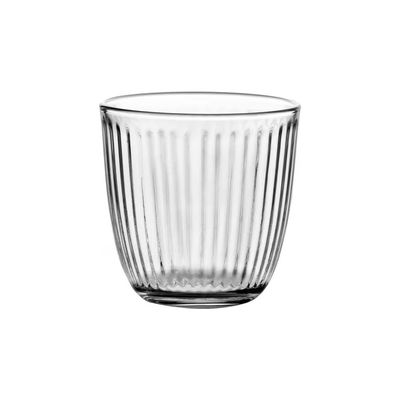 Jogo de Copos Óptico em Vidro Dynasty 300ml 6 Peças Transparente
