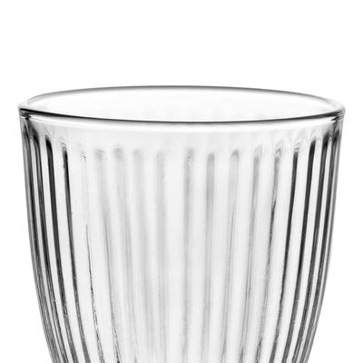 Jogo de Copos Óptico em Vidro Dynasty 300ml 6 Peças Transparente