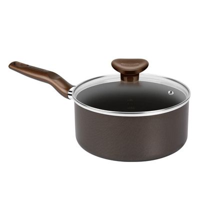 Conjunto de Panelas 5 Peças Rochedo Expert Antiaderente Chocolate